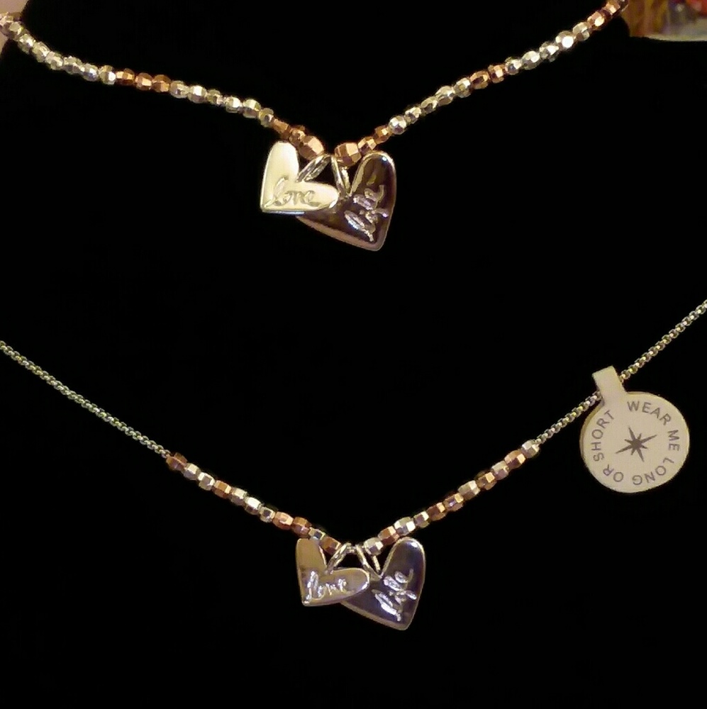 Matching "Love Life" Necklace and Bracelet